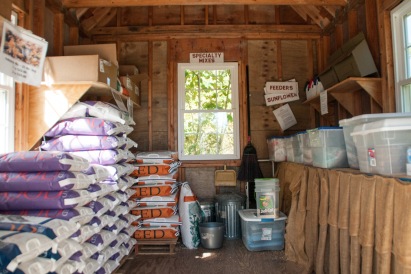 Our bird seed shed is fully stocked and will meet your feeding needs! Keep those birds happy !